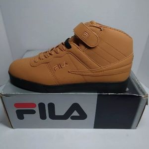 Fila Vulc 13 Strap Sneakers Tan Mid Plus Men's 10